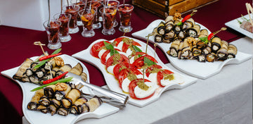 Catering starters platter food spread