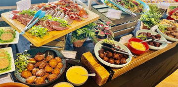 Healthy office catering spread for San Francisco workplace teams
