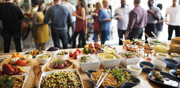 premium catering for corporate events in USA business meeting
