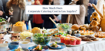 Office lunch catering for employees during a corporate meeting in Los Angeles
