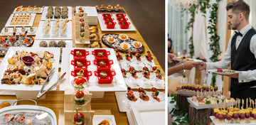 Elegant Wedding Catering Food for a luxury San Francisco wedding 