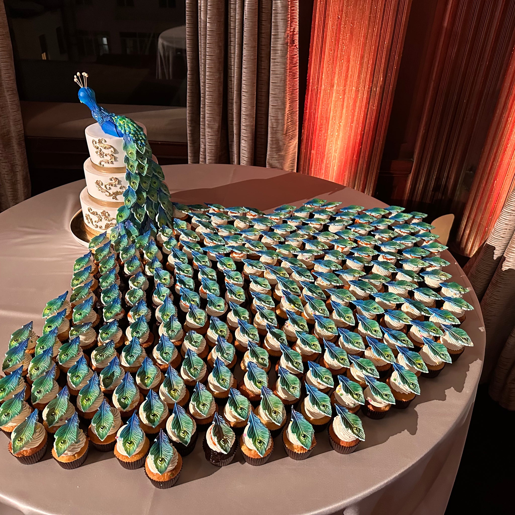 Decorative birthday cake