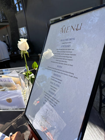 Mexican Wedding Catering Menu