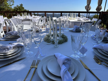 Mexican Wedding Catering Setup