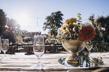 Decorative dining table